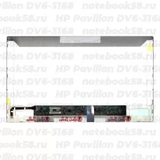 Матрица для ноутбука HP Pavilion DV6-3168 (1366x768 HD) TN, 40pin, Матовая