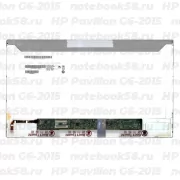 Матрица для ноутбука HP Pavilion G6-2015 (1366x768 HD) TN, 40pin, Матовая