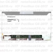 Матрица для ноутбука HP Pavilion G6-2017 (1366x768 HD) TN, 40pin, Матовая
