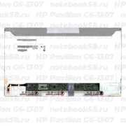 Матрица для ноутбука HP Pavilion G6-1307 (1366x768 HD) TN, 40pin, Матовая