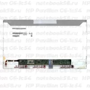 Матрица для ноутбука HP Pavilion G6-1c54 (1366x768 HD) TN, 40pin, Матовая