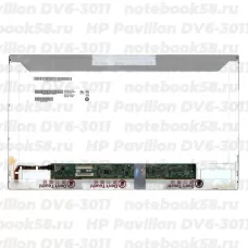 Матрица для ноутбука HP Pavilion DV6-3011 (1366x768 HD) TN, 40pin, Матовая