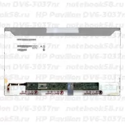 Матрица для ноутбука HP Pavilion DV6-3037nr (1366x768 HD) TN, 40pin, Матовая