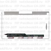 Матрица для ноутбука HP Pavilion G6-2011 (1366x768 HD) TN, 40pin, Глянцевая