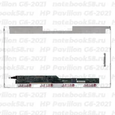 Матрица для ноутбука HP Pavilion G6-2021 (1366x768 HD) TN, 40pin, Глянцевая