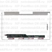 Матрица для ноутбука HP Pavilion G6-2022 (1366x768 HD) TN, 40pin, Глянцевая