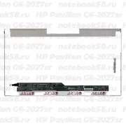 Матрица для ноутбука HP Pavilion G6-2027sr (1366x768 HD) TN, 40pin, Глянцевая