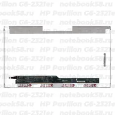 Матрица для ноутбука HP Pavilion G6-2321er (1366x768 HD) TN, 40pin, Глянцевая