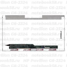 Матрица для ноутбука HP Pavilion G6-2324 (1366x768 HD) TN, 40pin, Глянцевая