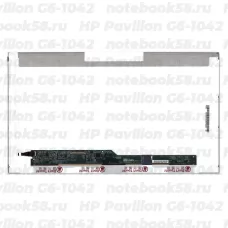 Матрица для ноутбука HP Pavilion G6-1042 (1366x768 HD) TN, 40pin, Глянцевая