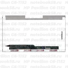 Матрица для ноутбука HP Pavilion G6-1152 (1366x768 HD) TN, 40pin, Глянцевая