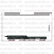 Матрица для ноутбука HP Pavilion G6-1196 (1366x768 HD) TN, 40pin, Глянцевая