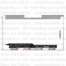 Матрица для ноутбука HP Pavilion G6-1263sr (1366x768 HD) TN, 40pin, Глянцевая