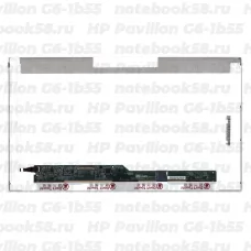 Матрица для ноутбука HP Pavilion G6-1b55 (1366x768 HD) TN, 40pin, Глянцевая