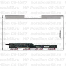 Матрица для ноутбука HP Pavilion G6-1b87 (1366x768 HD) TN, 40pin, Глянцевая