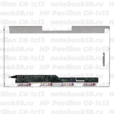 Матрица для ноутбука HP Pavilion G6-1c13 (1366x768 HD) TN, 40pin, Глянцевая