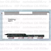 Матрица для ноутбука HP Pavilion G6-1001er (1366x768 HD) TN, 40pin, Матовая