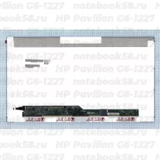 Матрица для ноутбука HP Pavilion G6-1227 (1366x768 HD) TN, 40pin, Матовая