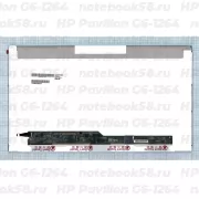 Матрица для ноутбука HP Pavilion G6-1264 (1366x768 HD) TN, 40pin, Матовая