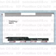 Матрица для ноутбука HP Pavilion G6-1a50 (1366x768 HD) TN, 40pin, Матовая