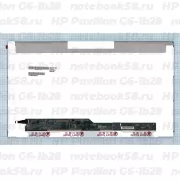 Матрица для ноутбука HP Pavilion G6-1b28 (1366x768 HD) TN, 40pin, Матовая