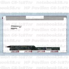 Матрица для ноутбука HP Pavilion G6-1c87nr (1366x768 HD) TN, 40pin, Матовая