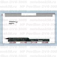 Матрица для ноутбука HP Pavilion DV6-3005 (1366x768 HD) TN, 40pin, Матовая