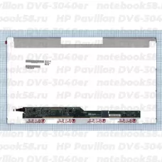 Матрица для ноутбука HP Pavilion DV6-3040er (1366x768 HD) TN, 40pin, Матовая