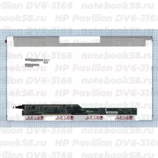 Матрица для ноутбука HP Pavilion DV6-3166 (1366x768 HD) TN, 40pin, Матовая