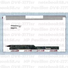 Матрица для ноутбука HP Pavilion DV6-3171sr (1366x768 HD) TN, 40pin, Матовая