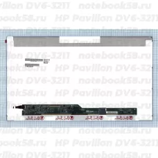 Матрица для ноутбука HP Pavilion DV6-3211 (1366x768 HD) TN, 40pin, Матовая