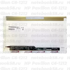 Матрица для ноутбука HP Pavilion G6-1212 (1366x768 HD) TN, 40pin, Глянцевая