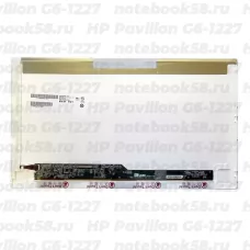 Матрица для ноутбука HP Pavilion G6-1227 (1366x768 HD) TN, 40pin, Глянцевая