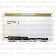 Матрица для ноутбука HP Pavilion DV6-3055sr (1366x768 HD) TN, 40pin, Глянцевая