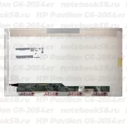 Матрица для ноутбука HP Pavilion G6-2054er (1366x768 HD) TN, 40pin, Глянцевая