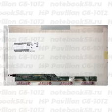 Матрица для ноутбука HP Pavilion G6-1012 (1366x768 HD) TN, 40pin, Глянцевая