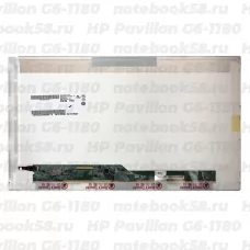 Матрица для ноутбука HP Pavilion G6-1180 (1366x768 HD) TN, 40pin, Глянцевая