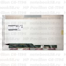 Матрица для ноутбука HP Pavilion G6-1196 (1366x768 HD) TN, 40pin, Глянцевая