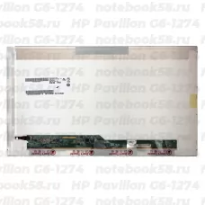 Матрица для ноутбука HP Pavilion G6-1274 (1366x768 HD) TN, 40pin, Глянцевая