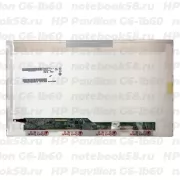 Матрица для ноутбука HP Pavilion G6-1b60 (1366x768 HD) TN, 40pin, Глянцевая