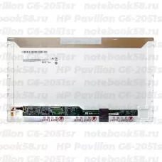 Матрица для ноутбука HP Pavilion G6-2051sr (1366x768 HD) TN, 40pin, Глянцевая