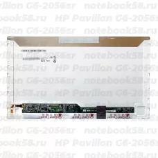 Матрица для ноутбука HP Pavilion G6-2056sr (1366x768 HD) TN, 40pin, Глянцевая