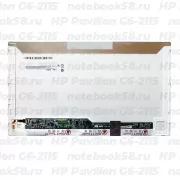 Матрица для ноутбука HP Pavilion G6-2115 (1366x768 HD) TN, 40pin, Глянцевая