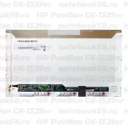 Матрица для ноутбука HP Pavilion G6-1329er (1366x768 HD) TN, 40pin, Глянцевая