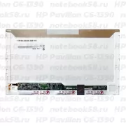 Матрица для ноутбука HP Pavilion G6-1390 (1366x768 HD) TN, 40pin, Глянцевая