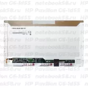 Матрица для ноутбука HP Pavilion G6-1d55 (1366x768 HD) TN, 40pin, Глянцевая