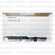 Матрица для ноутбука HP Pavilion DV6-3050er (1366x768 HD) TN, 40pin, Глянцевая