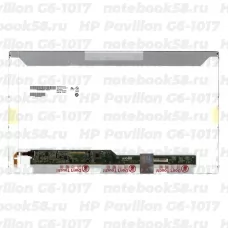 Матрица для ноутбука HP Pavilion G6-1017 (1366x768 HD) TN, 40pin, Матовая
