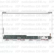 Матрица для ноутбука HP Pavilion G6-1007 (1366x768 HD) TN, 40pin, Глянцевая