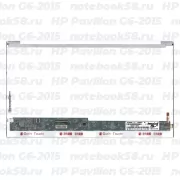 Матрица для ноутбука HP Pavilion G6-2015 (1366x768 HD) TN, 40pin, Глянцевая